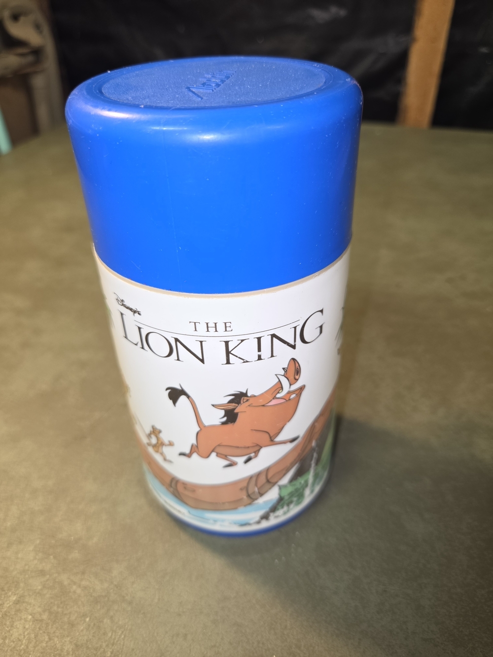 Vintage 1994 Disney's The Lion King plastic thermos